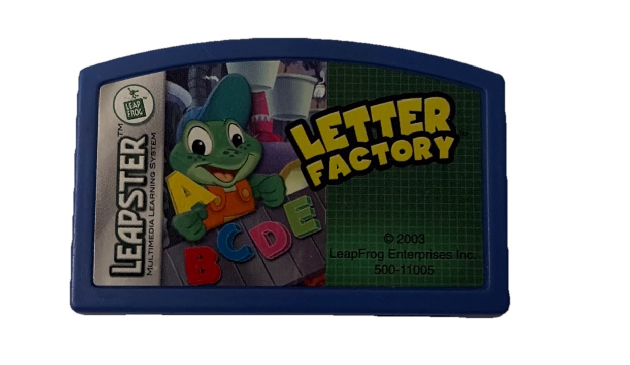 LeapFrog Leapster Scholastic Learning with Leap Cartridge And Letter Factory
