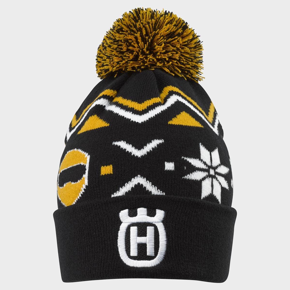 ROCKSTAR HUSQVARNA WINTER POM POM BEANIE Hat