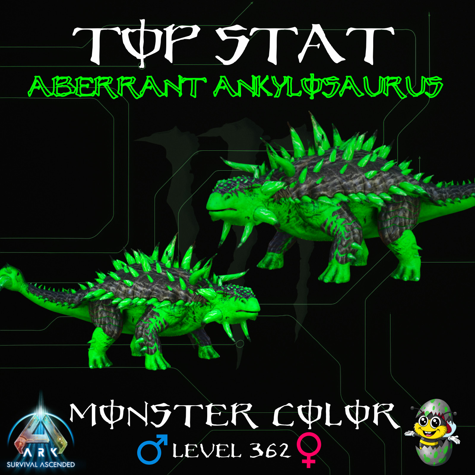 🦖 MONSTER Top Stats Dinos & Packs Ark Survival Ascended PvE Best Deals