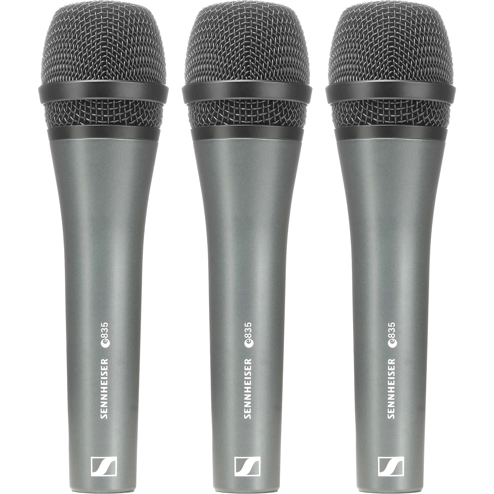 Sennheiser E835 Performance Vocal Microphone - 3-Pack