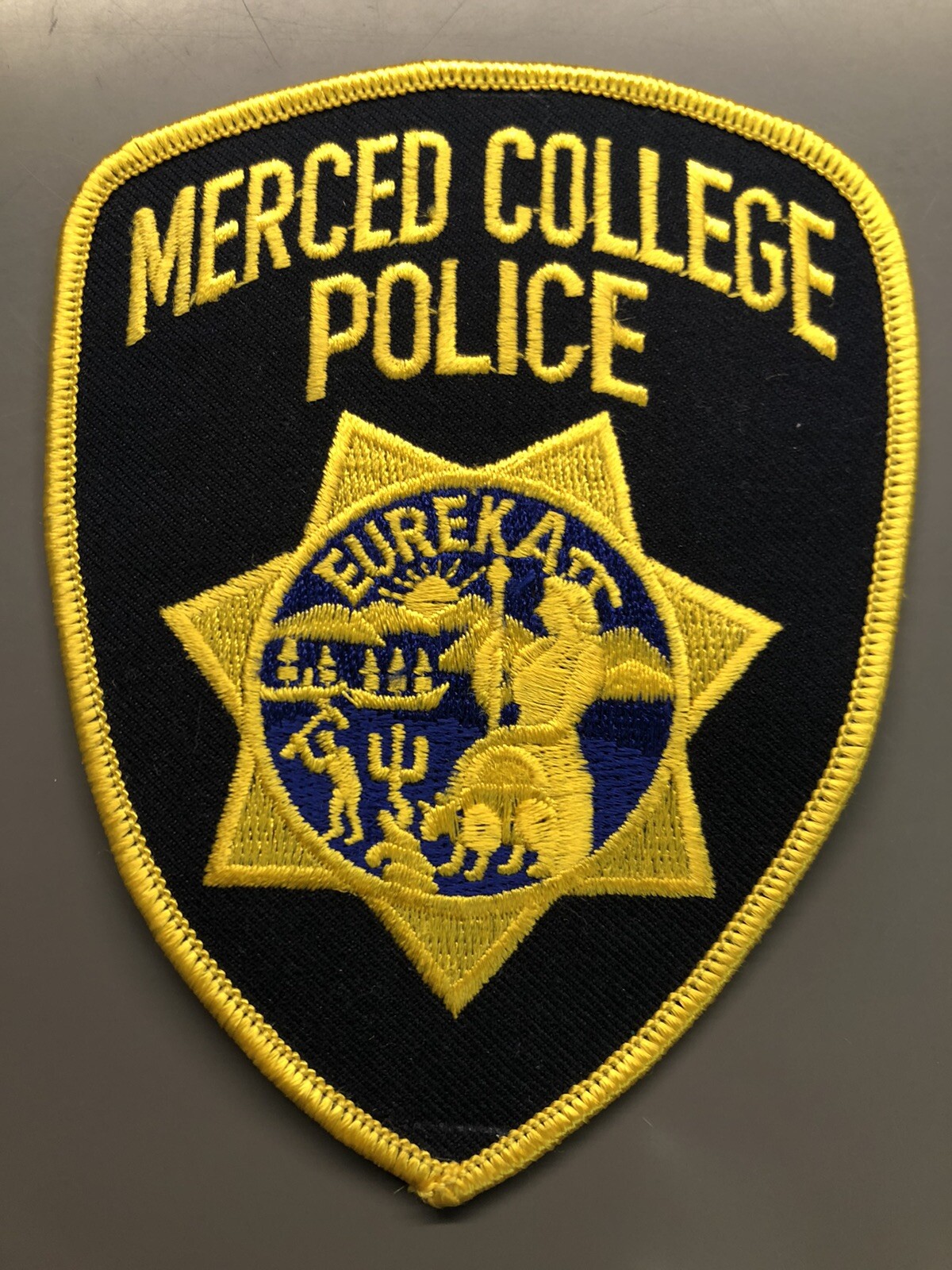 Merced College California Police Patch ~ RARE