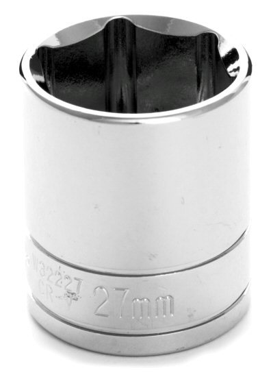 Wilmar W32227 Performance Tool 1/2 In. Drive 27mm 6 Point Socket
