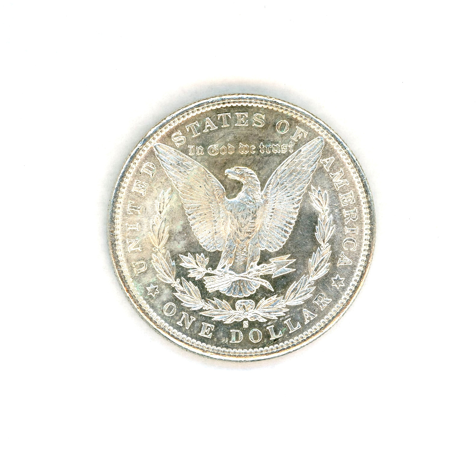 1881-S $1 Morgan (90%) Silver Dollar U.S. UNC/BU