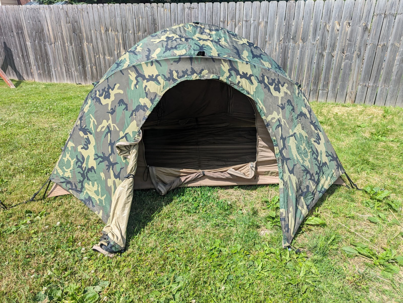GC - USMC 2-Man Military Combat Shelter Woodland 4 Season Tent Eurika/Diamond/LF