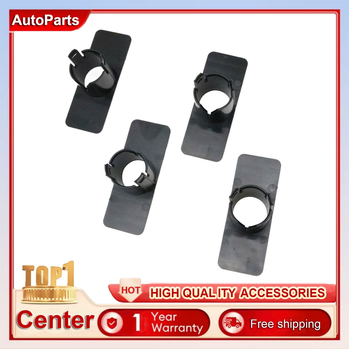 4x PDC Parking Assist Sensor Holder Retainer for Chrysler Dodge Jeep Ram