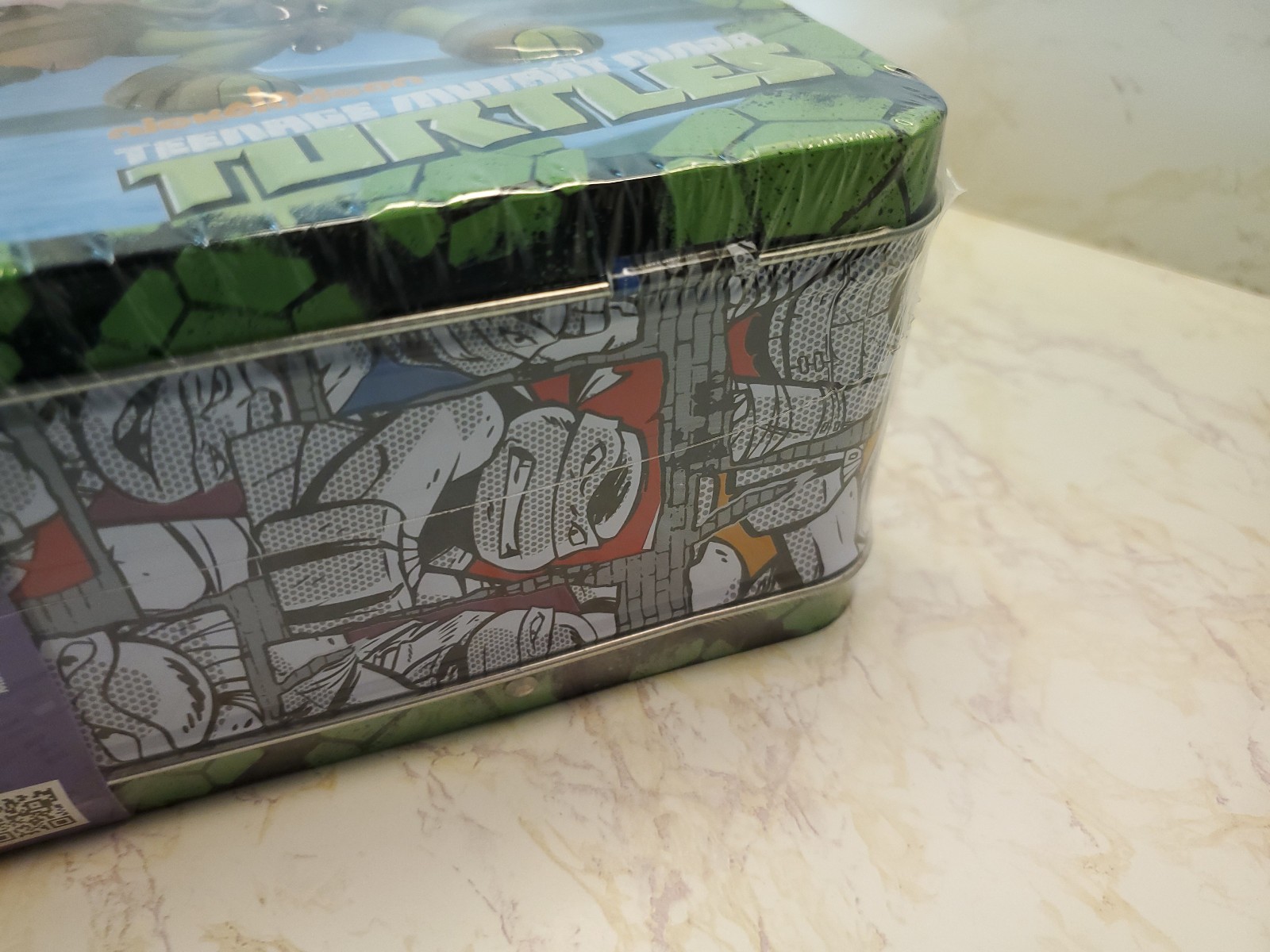Teenage Mutant Ninja Turtles Lunchbox with 48 Pc Puzzle Cartoon TMNT New