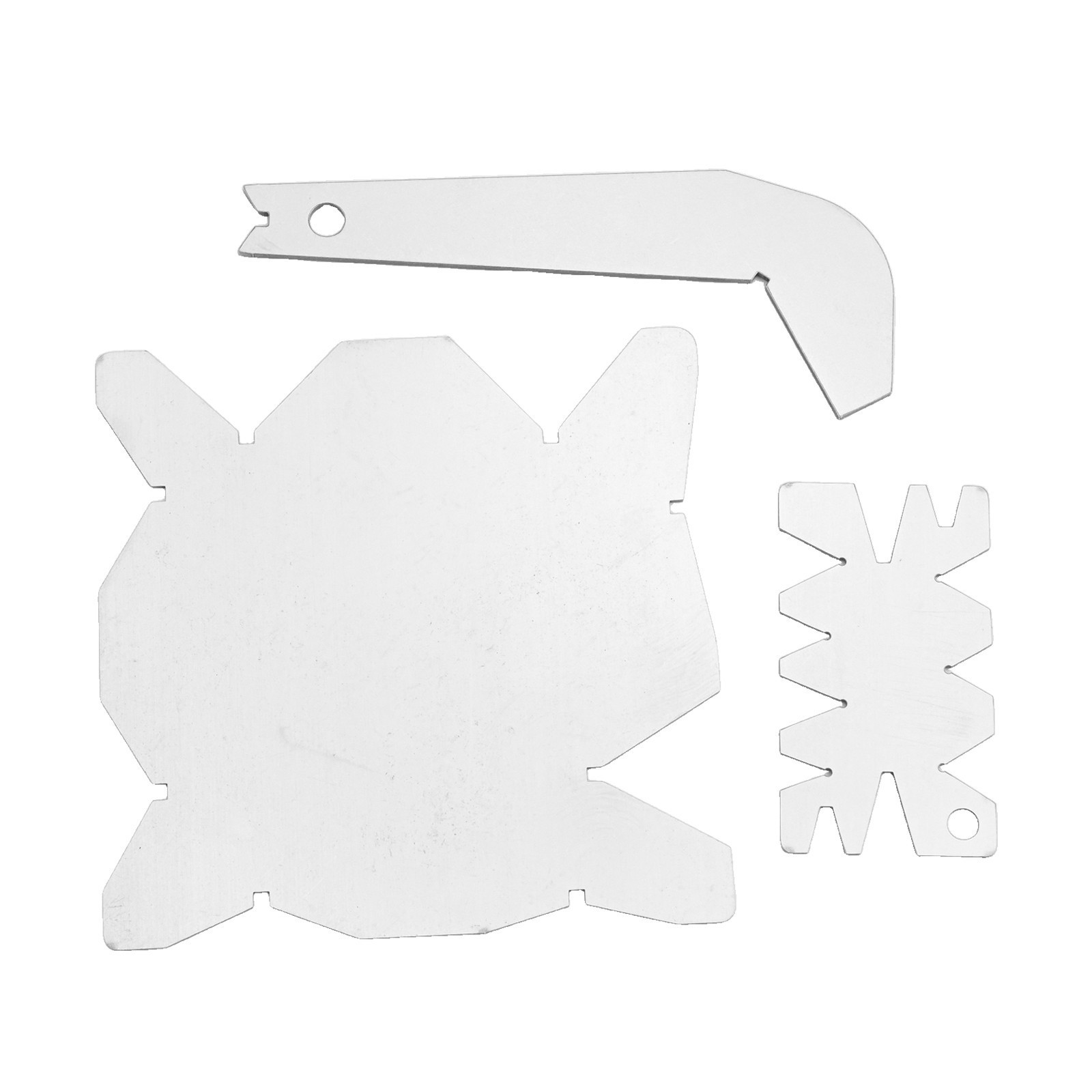 Efficient Angle Gauging Tool Set of 3 for Drilling and Sharpening Applications