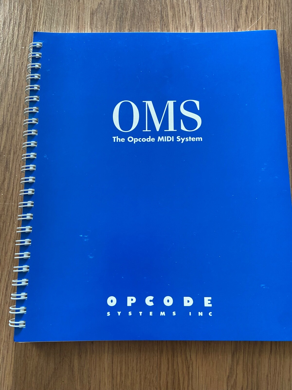 Opcode OMS Manual