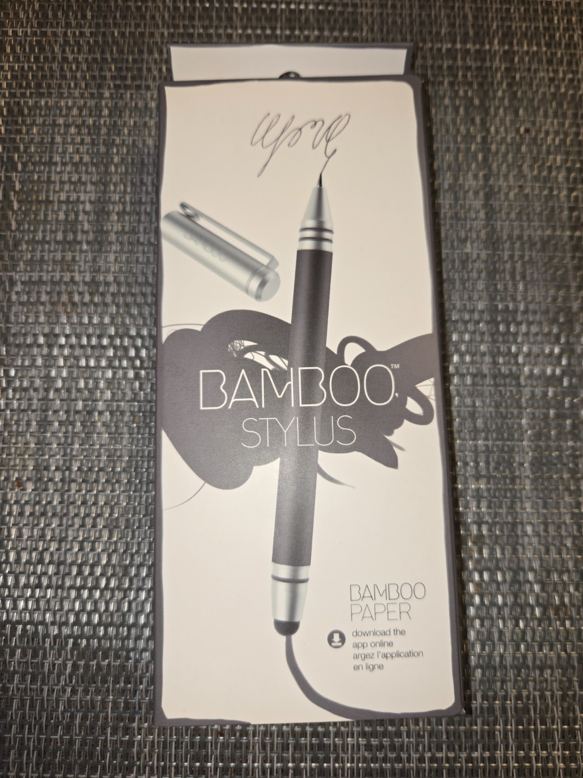 NIB! WACOM BAMBOO Stylus Duo CS110K Pen Black