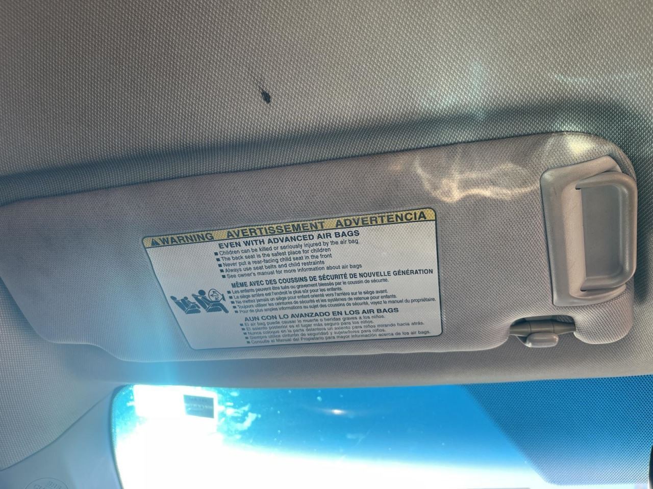 Sun Visor Left Driver  Without Illumination Fits 12-17 CAMRY 992942
