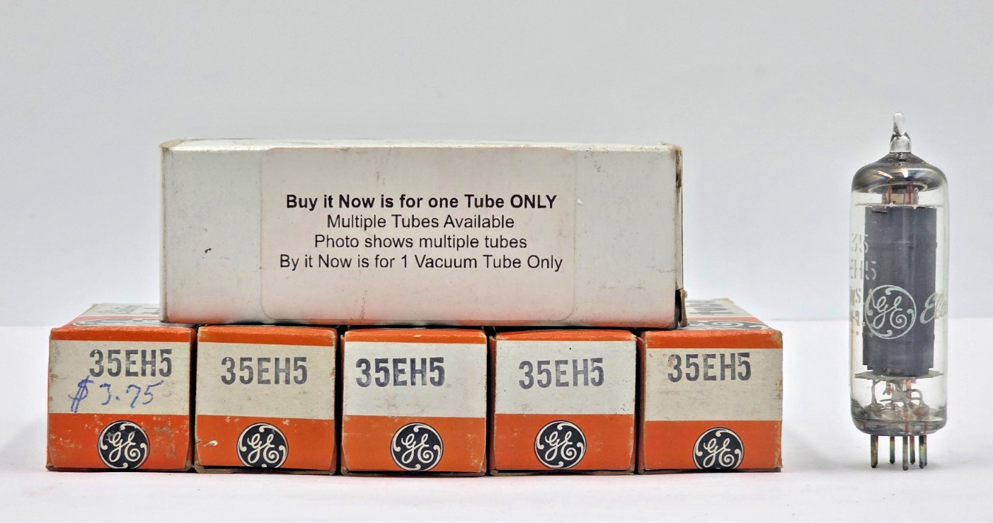 35EH5 GE Tube New (New Old Stock) Test NEW 1 Year Warranty