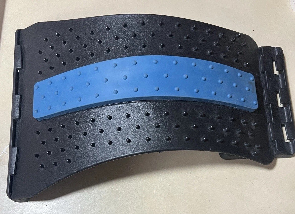 NMulti-Level Back Stretcher Lumbar Support Device Spine Relief & Posture Aid
