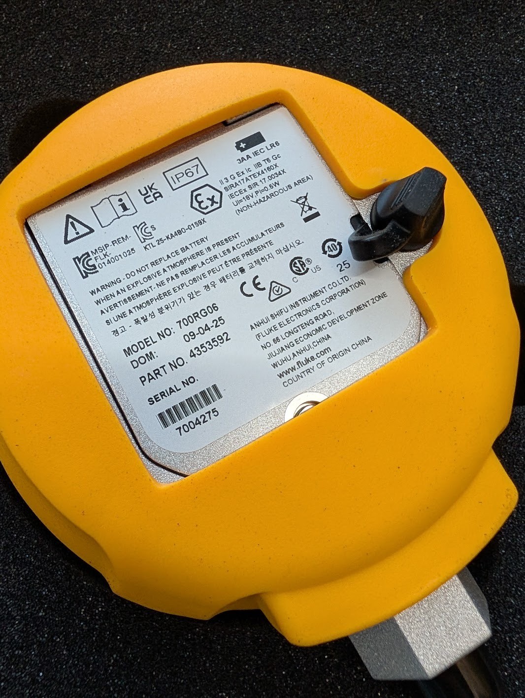 Fluke Pressure Test Gage Gauge 100 PSI 0.01 PSI Reference High Accuracy Version