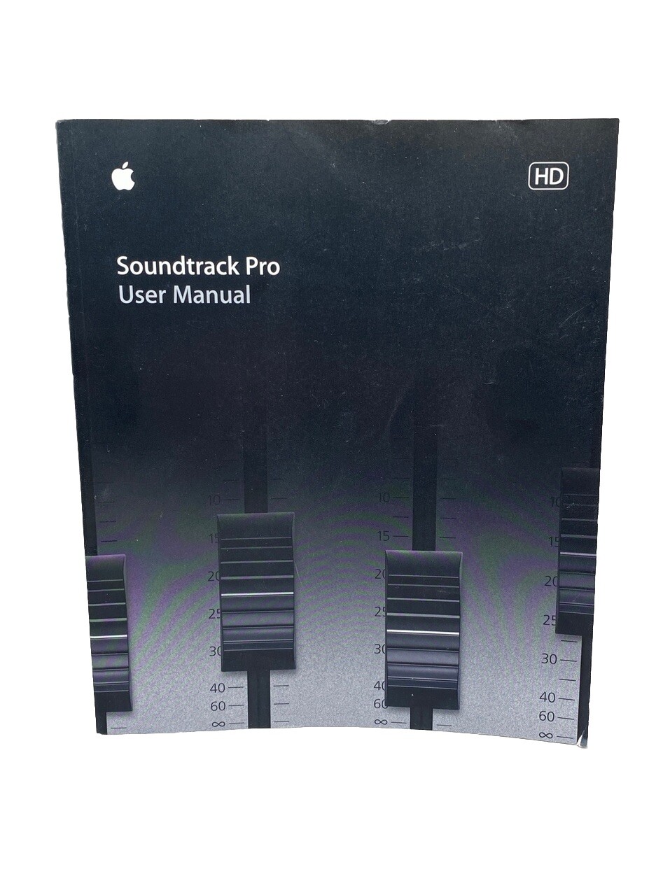 Apple Sound Track Pro User Manual