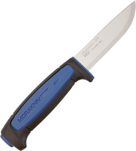 Mora Pro S Fixed Blade FT01506 8 1/4" overall. 3 5/8" stainless blade. Blue poly