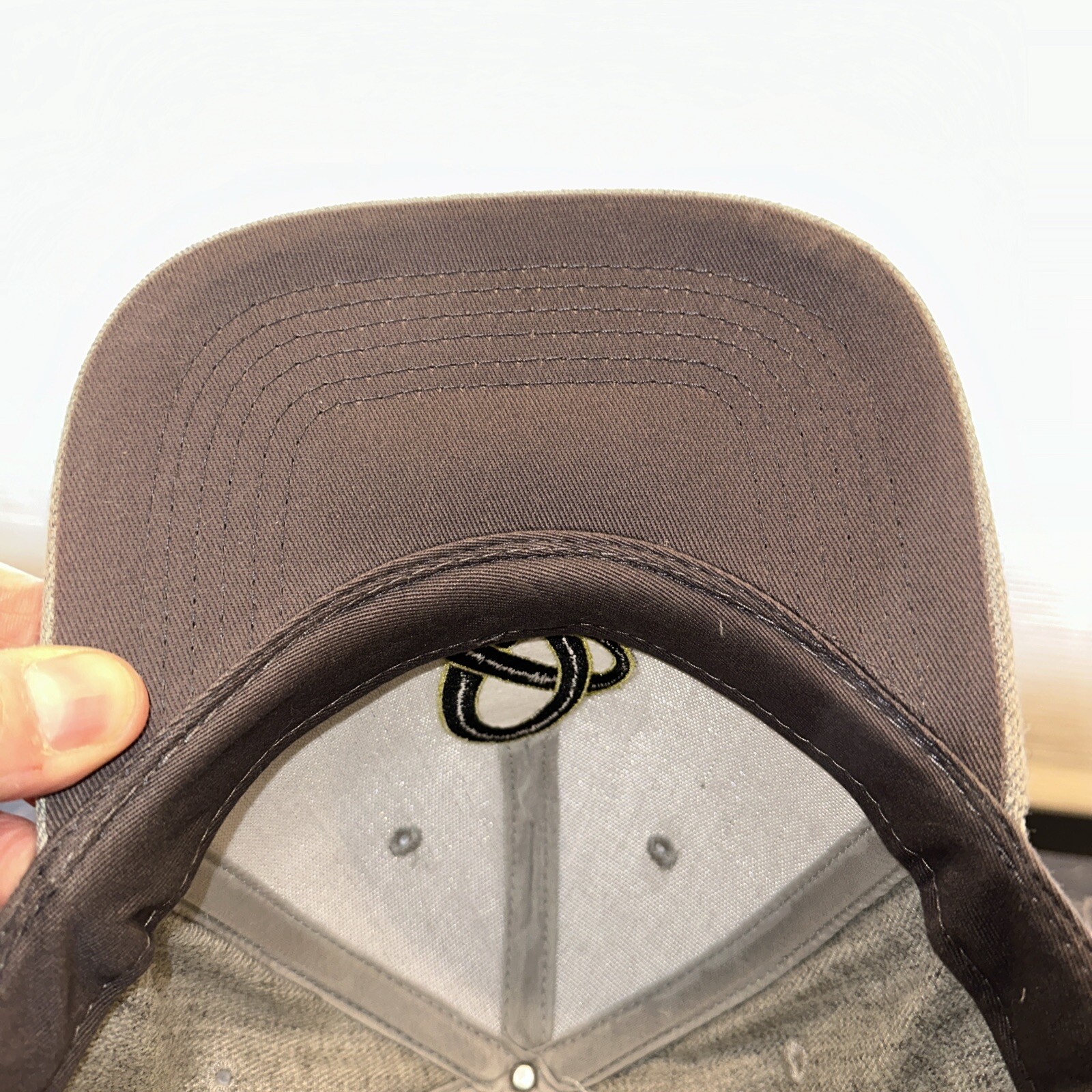 CIY.Com/Move Black Letter Logo on Heather Light Gray Hat Cap Snapback Snapback