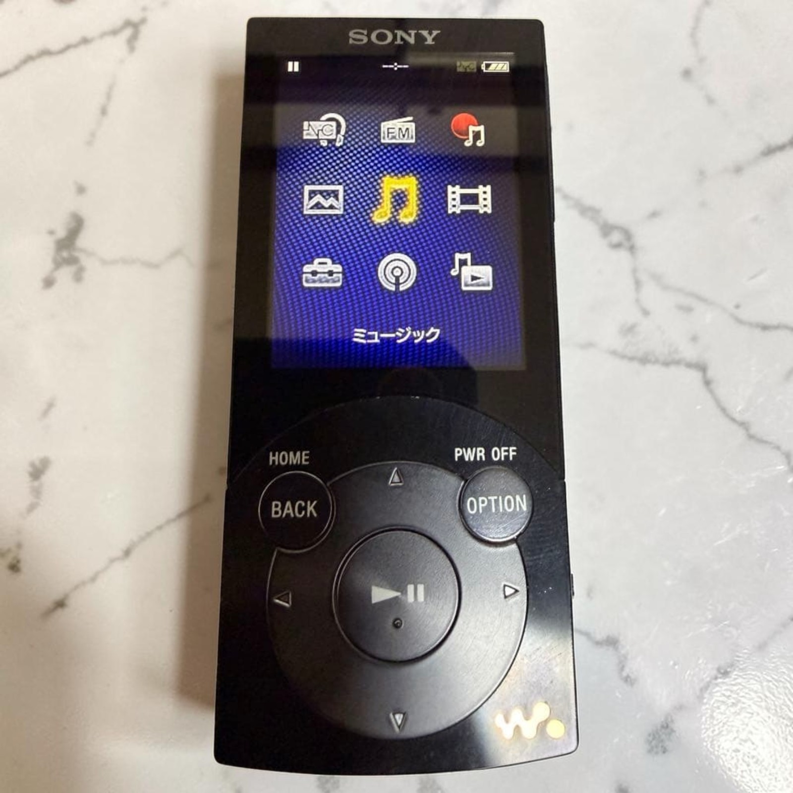 Sony Walkman S Series Noise Cancelling 16GB Black NW-S745/B Used From Japan