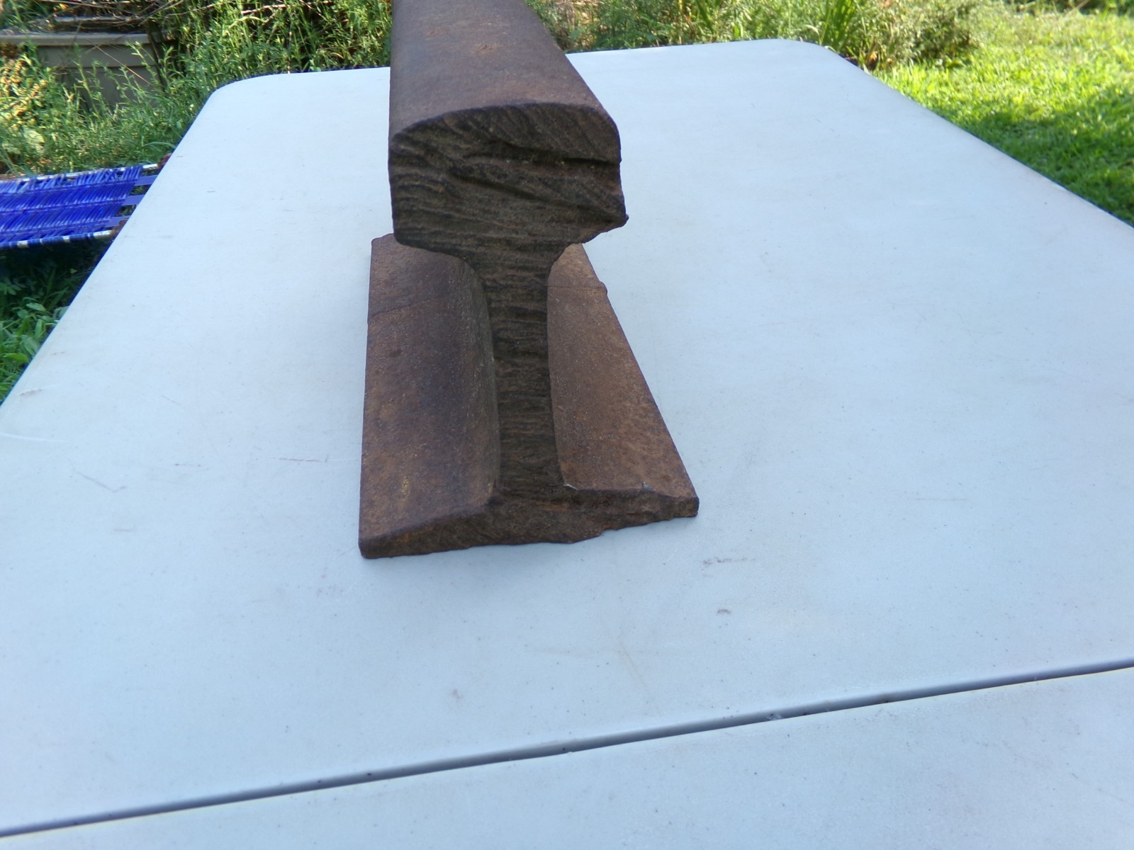 12" Railroad Train Track Anvil Blacksmith Tool 47Lbs