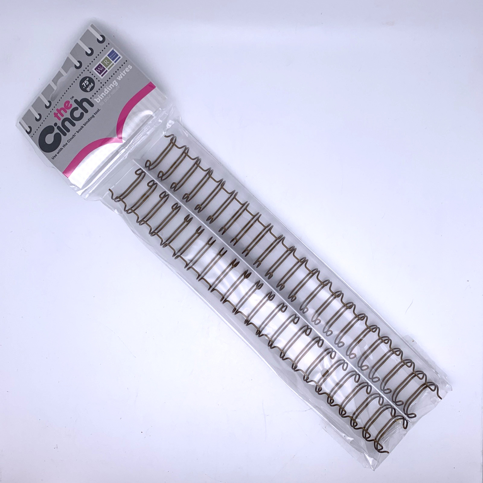 The Cinch Binding Wires .75 inch Gold We are Memory Makers Book Making Scrapbook