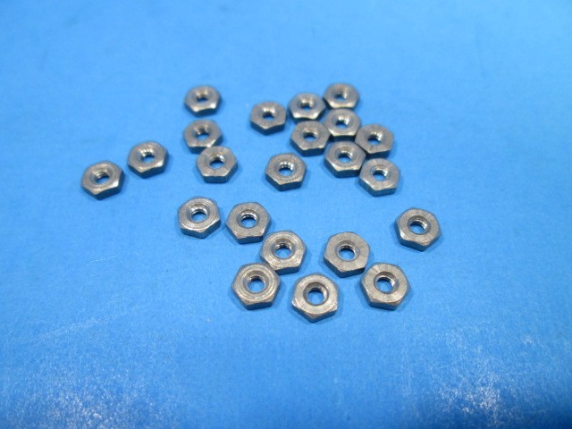 MACHINE SCREW HEX NUT #2-56UNC - 18-8 Stainless Steel, Plain Finish (Qty 100)