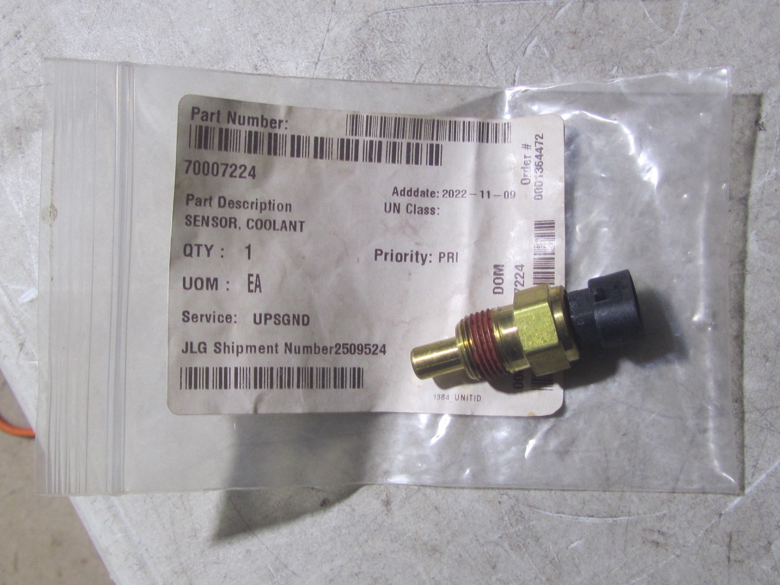 NEW GENUINE OEM JLG Part # 70007224 - SENSOR, COOLANT