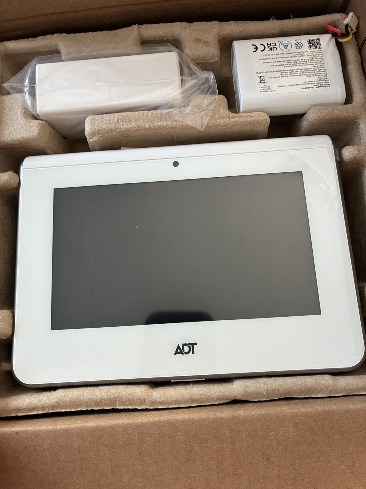 ADT ADT7AIO-3 Alarm Control Panel Touchscreen Keypad Kit Control Panel & Keypad