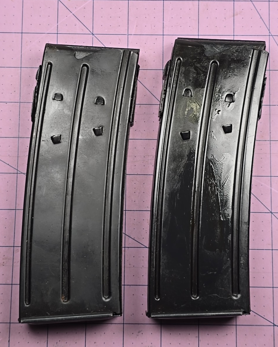Qty 2 SAS 12 steel shotgun Magazines 12GA - 5 round