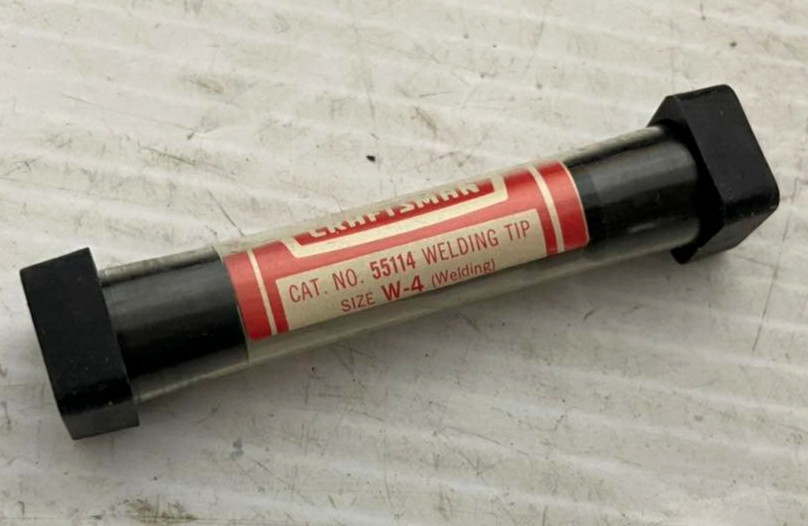 NOS Craftsman 55114 Welding Tip Size W-4