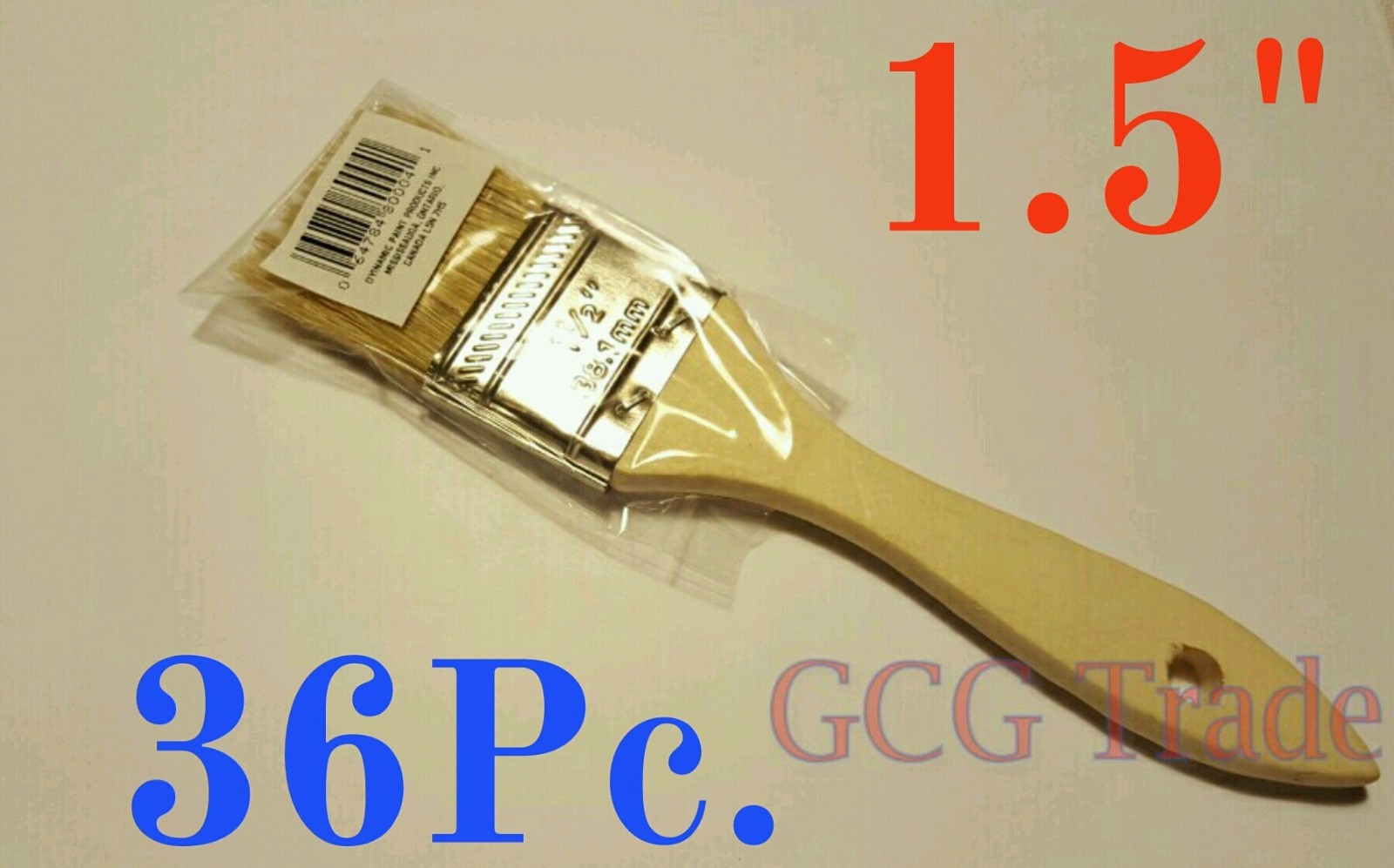 36 of 1.5 Inch Chip Brush Disposable for Adhesives Paint Touchups Glue 1.1/2"