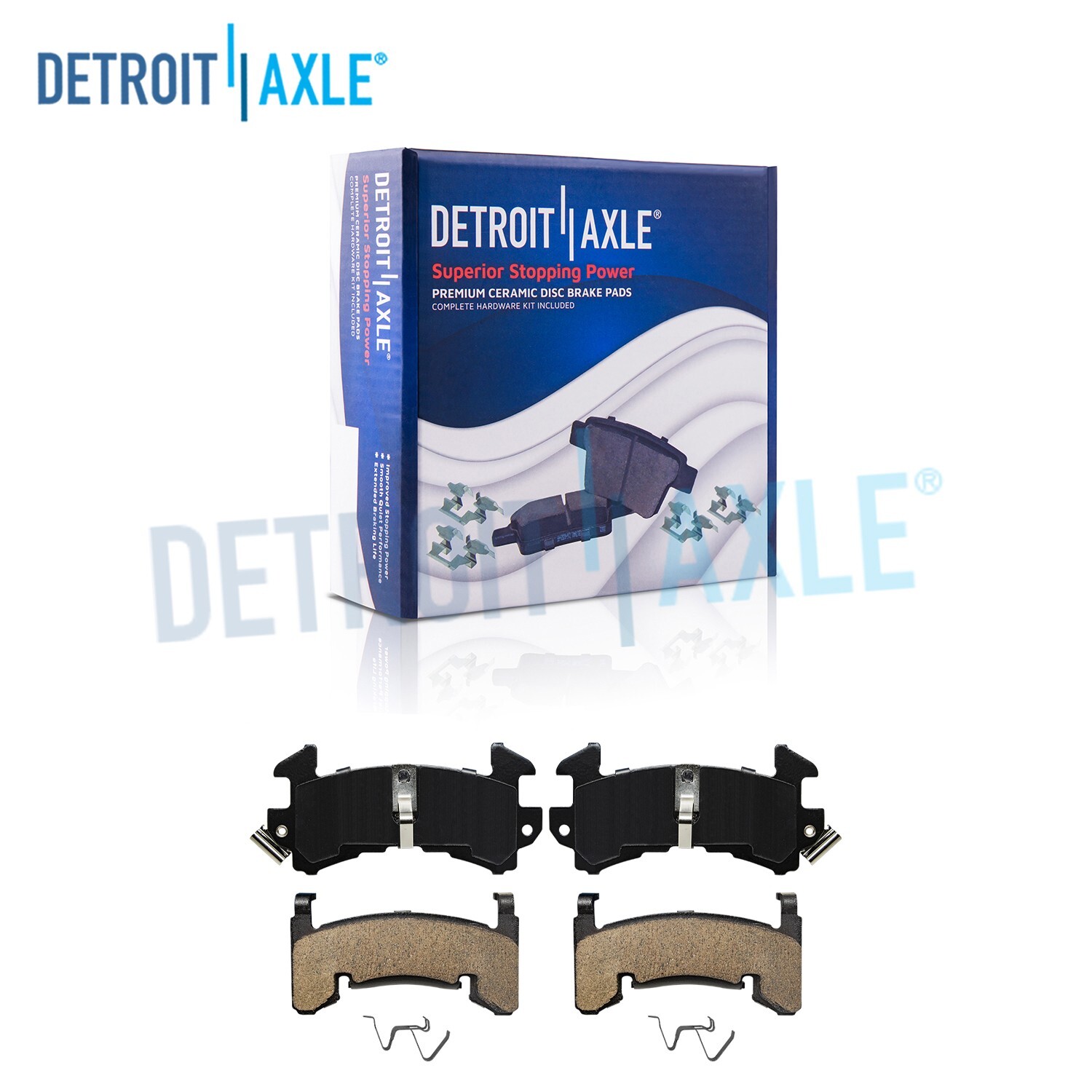 Front or Rear Brake Pads for Century Regal Riviera Sonoma Seville Camaro Malibu
