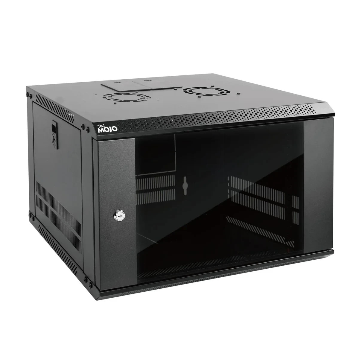Tecmojo 6U Wall Mount Server Cabinet IT Network Rack Lockable Door #3675P T5