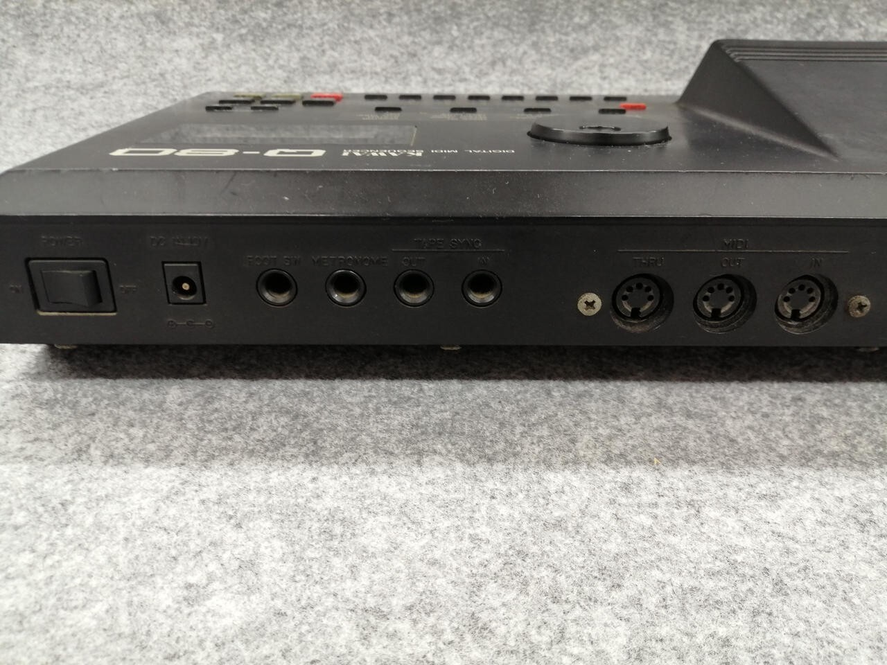 KAWAI Q-80 Digital Midi Sequencer Floppy Sequencer Emulator Drive Junk
