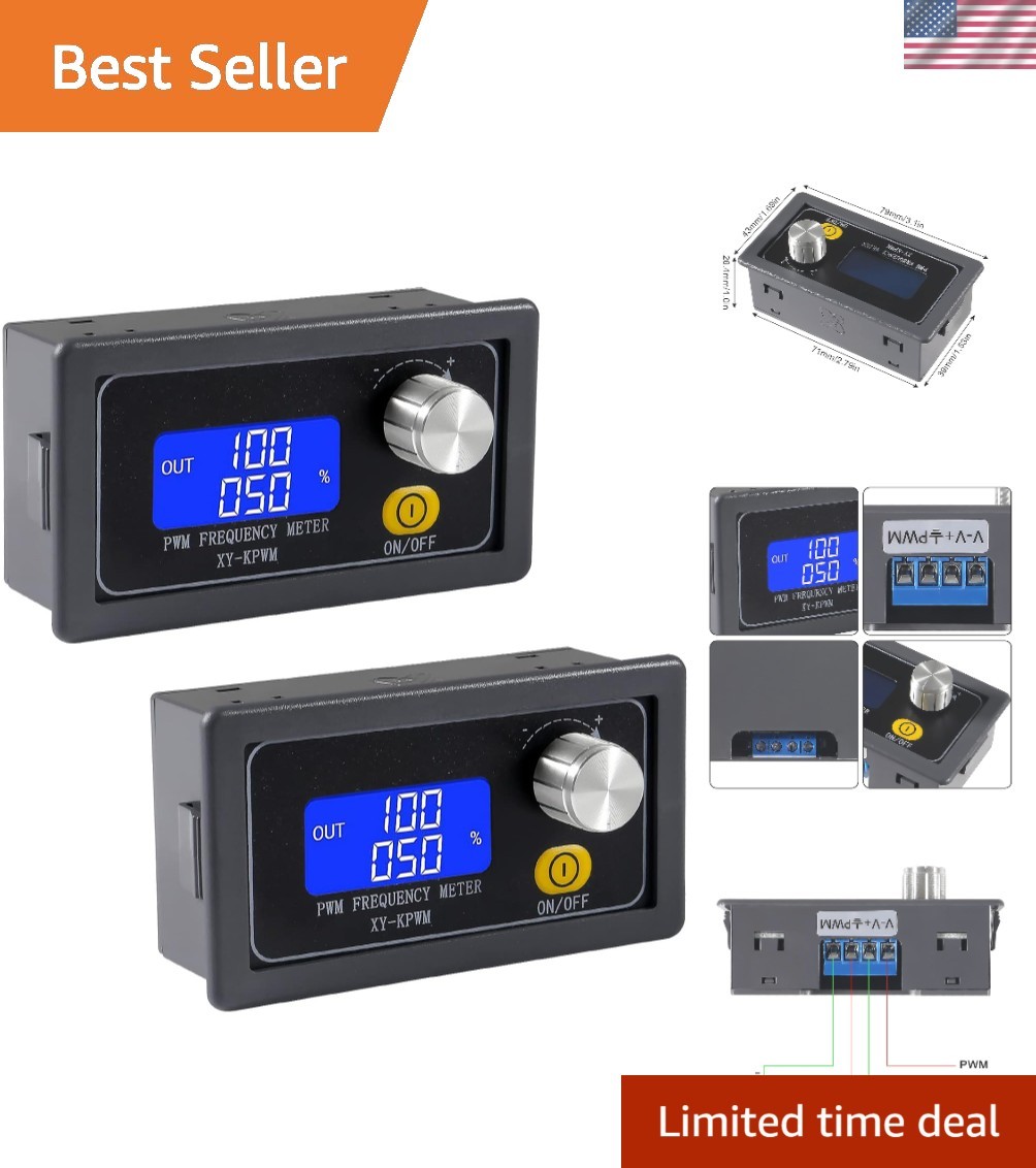 High Precision Square Wave Signal Generator, 1Hz-150KHz with Lock Function
