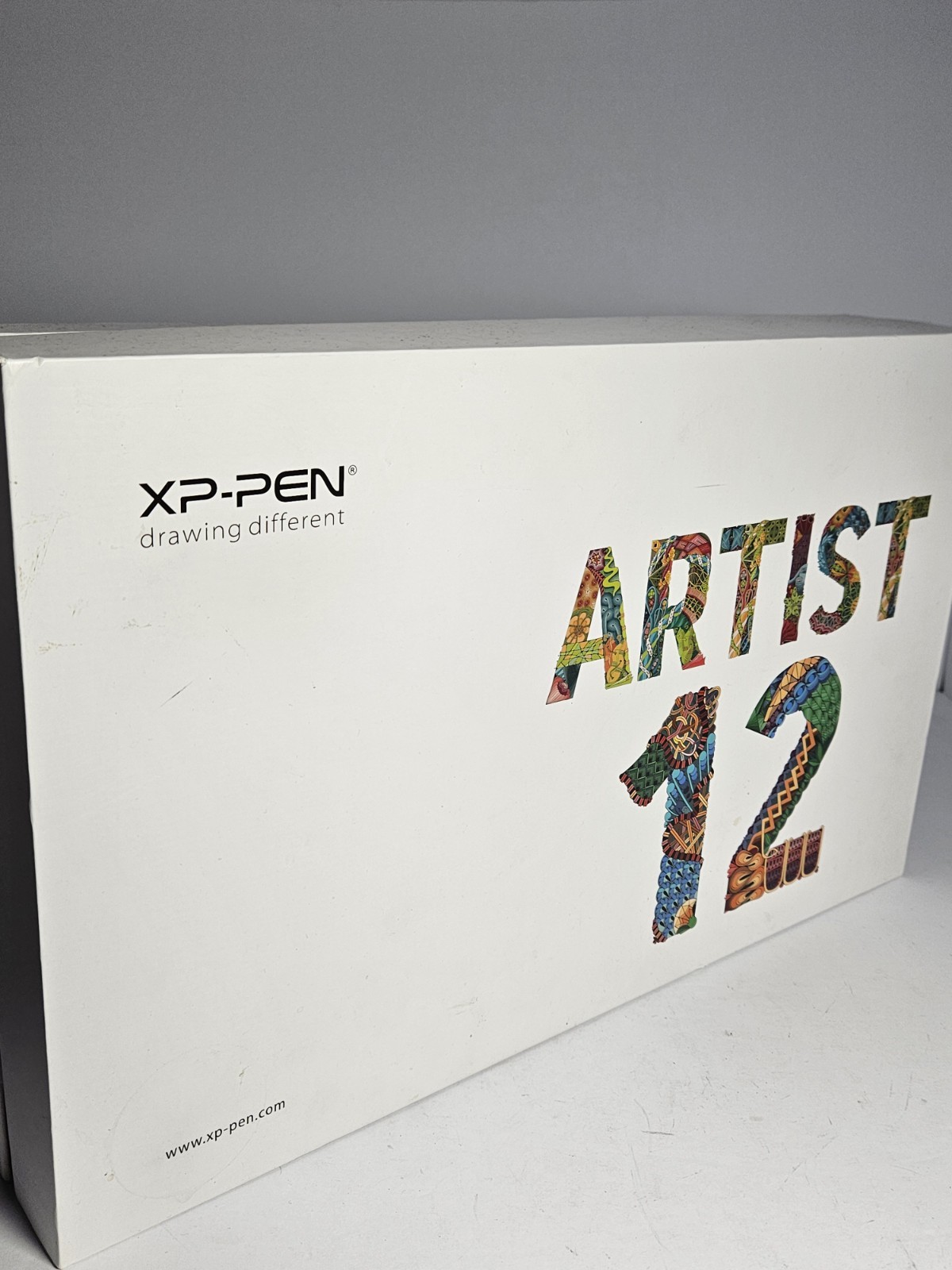 XP-Pen Artist 12 HD Drawing Tablet Display Pen Holder Nibs Box Incomplete Read