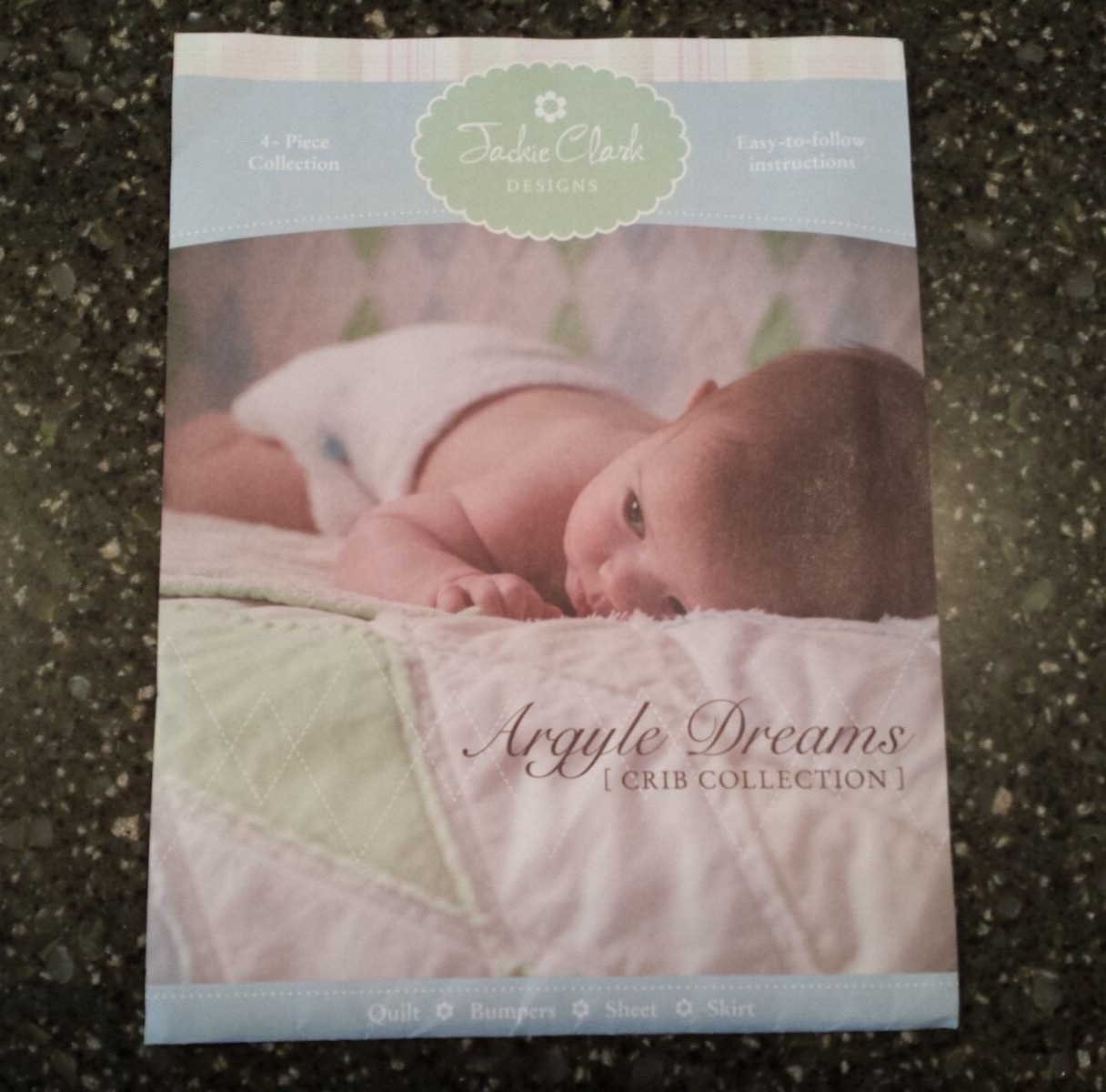 Argyle Dreams Crib Collection Jackie Clark Designs Baby Quilt & More Pattern