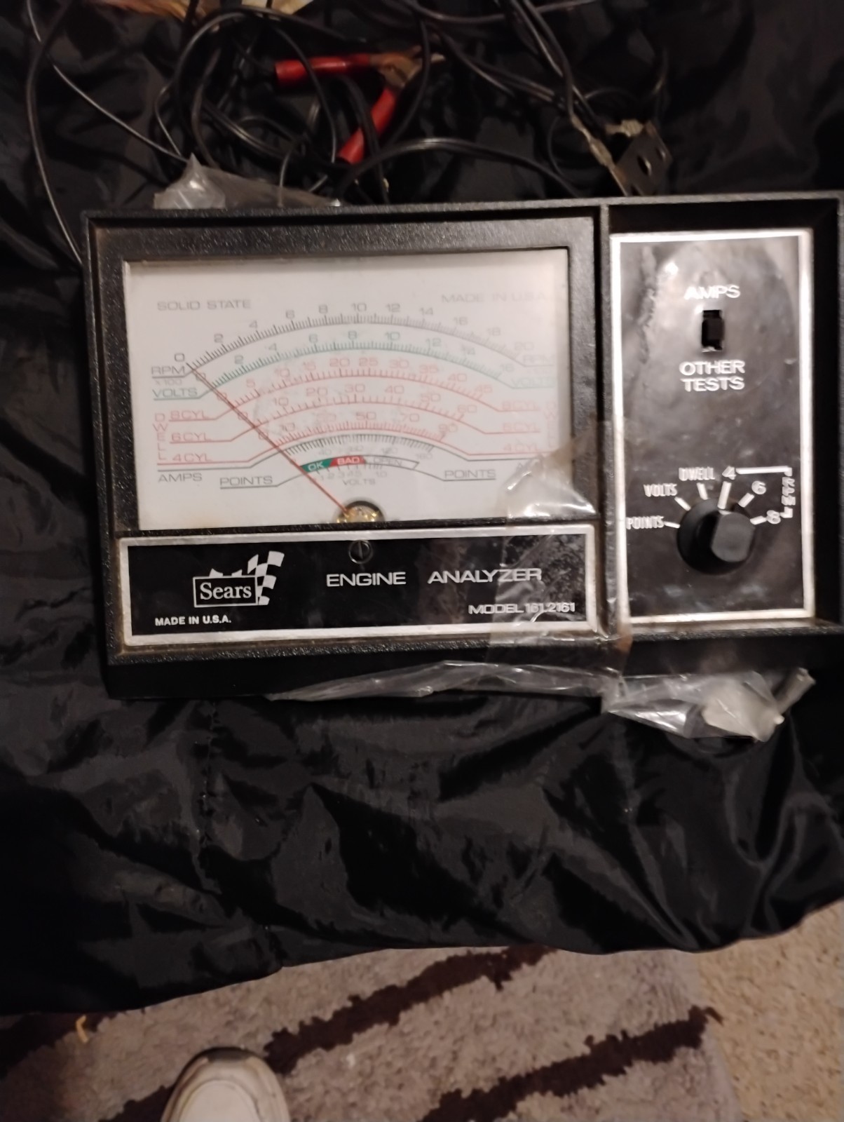 Sear's Engine Analyzer, 12V Ignition System, in good working order