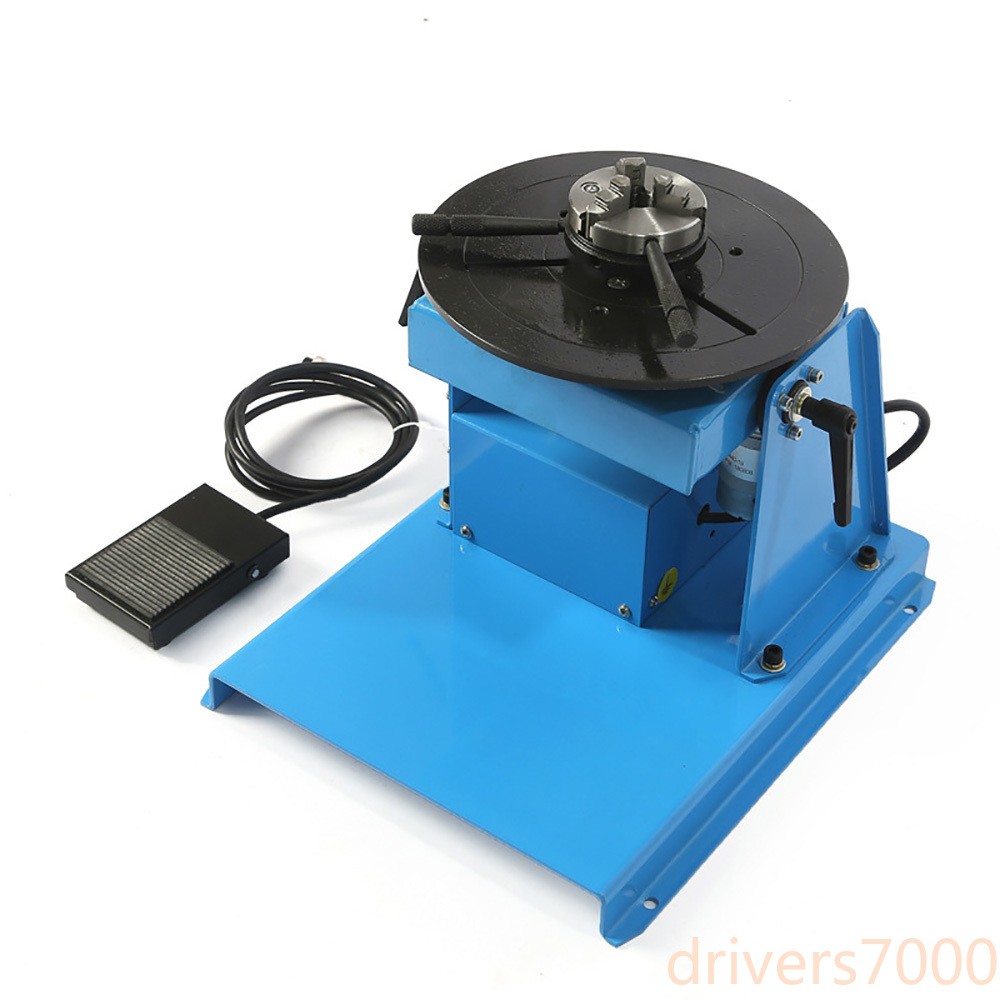 Rotary Welding Positioner 10KG Turntable Table Welder Positioning Machine