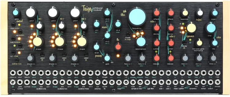 Pittsburgh Modular Taiga Semi-modular Paraphonic Synthesizer