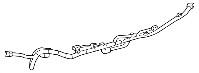 Genuine GM Rear Object Alarm Sensor Wiring Harness 84273691