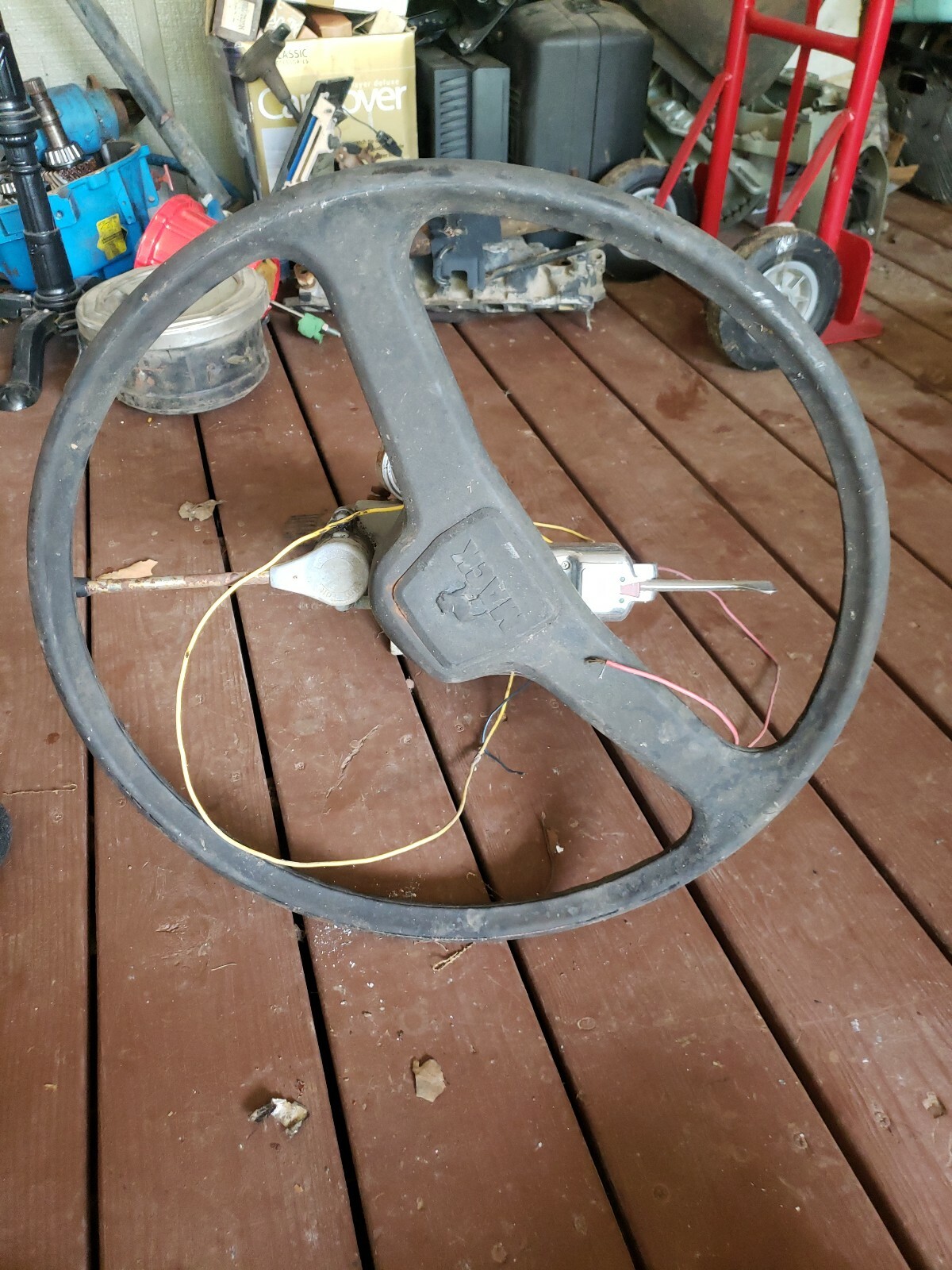 Mack Truck Steering Column Assembly w/ Wheel 12QC56BM