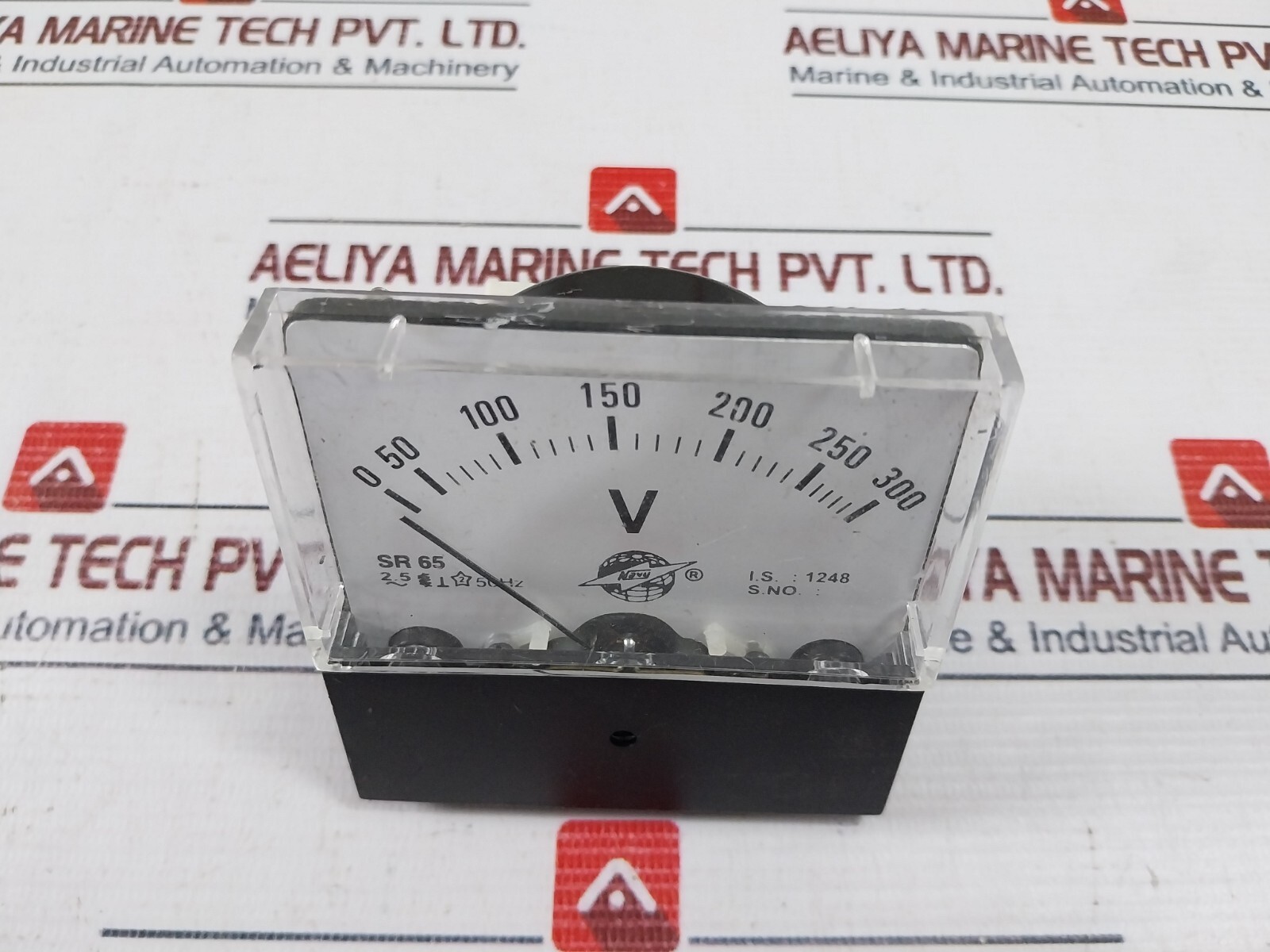 NAVY SR65 Analog Voltmeter 0-300V 15K-10W