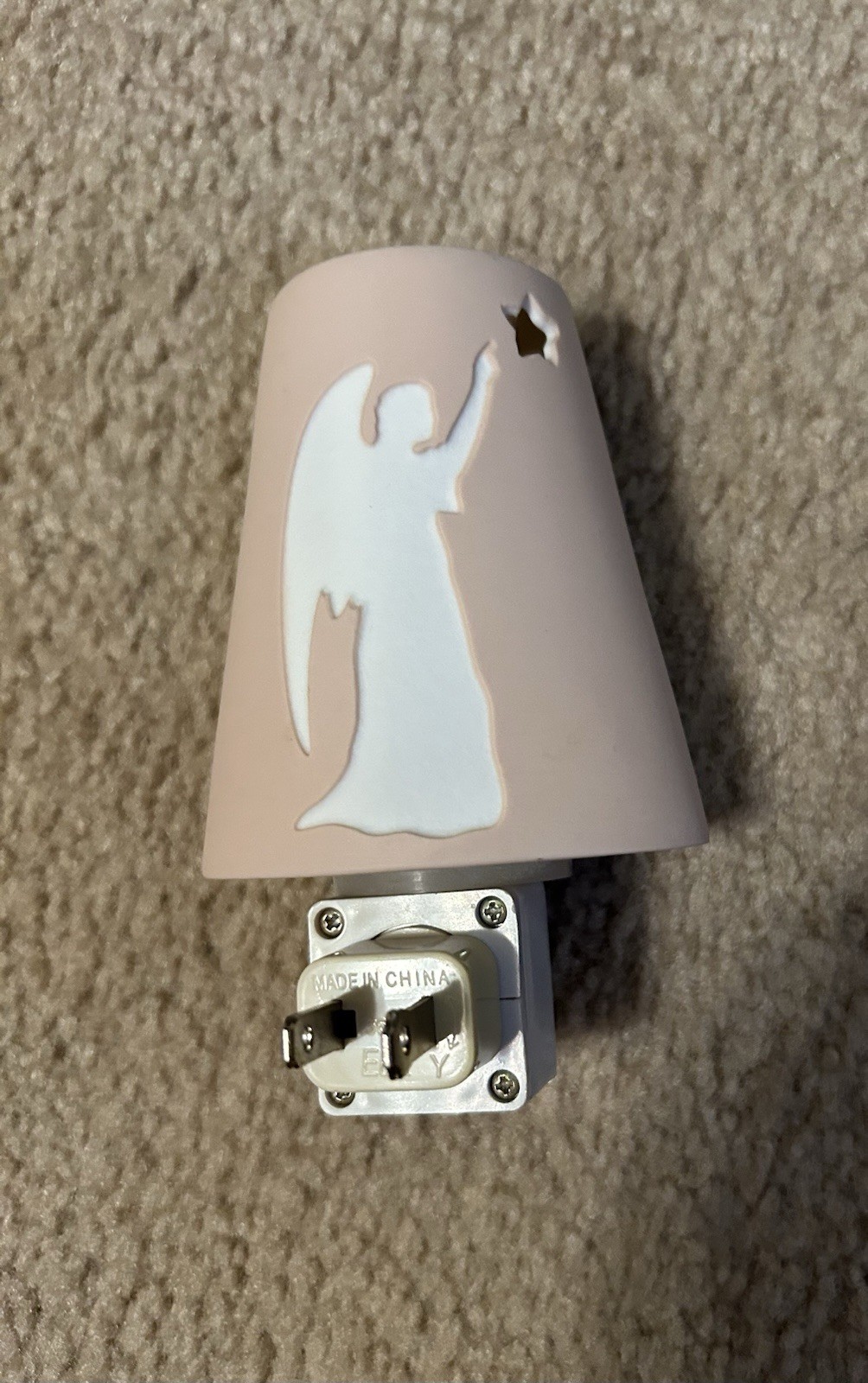 CERAMIC ANGEL NIGHTLIGHT