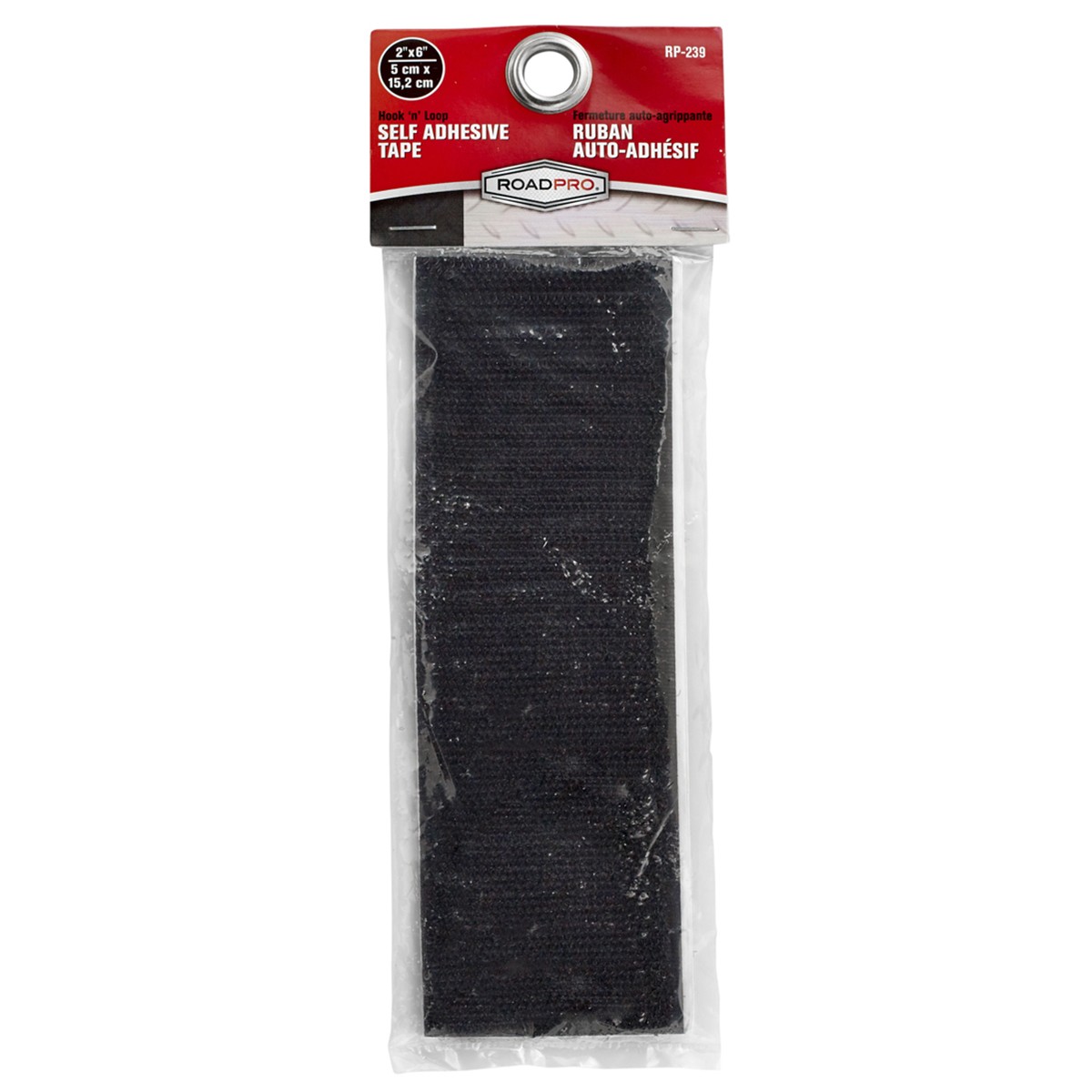 Roadpro RP-239 Hook & Loop 2 .in X 6 .in Self Adhesive (rp239)