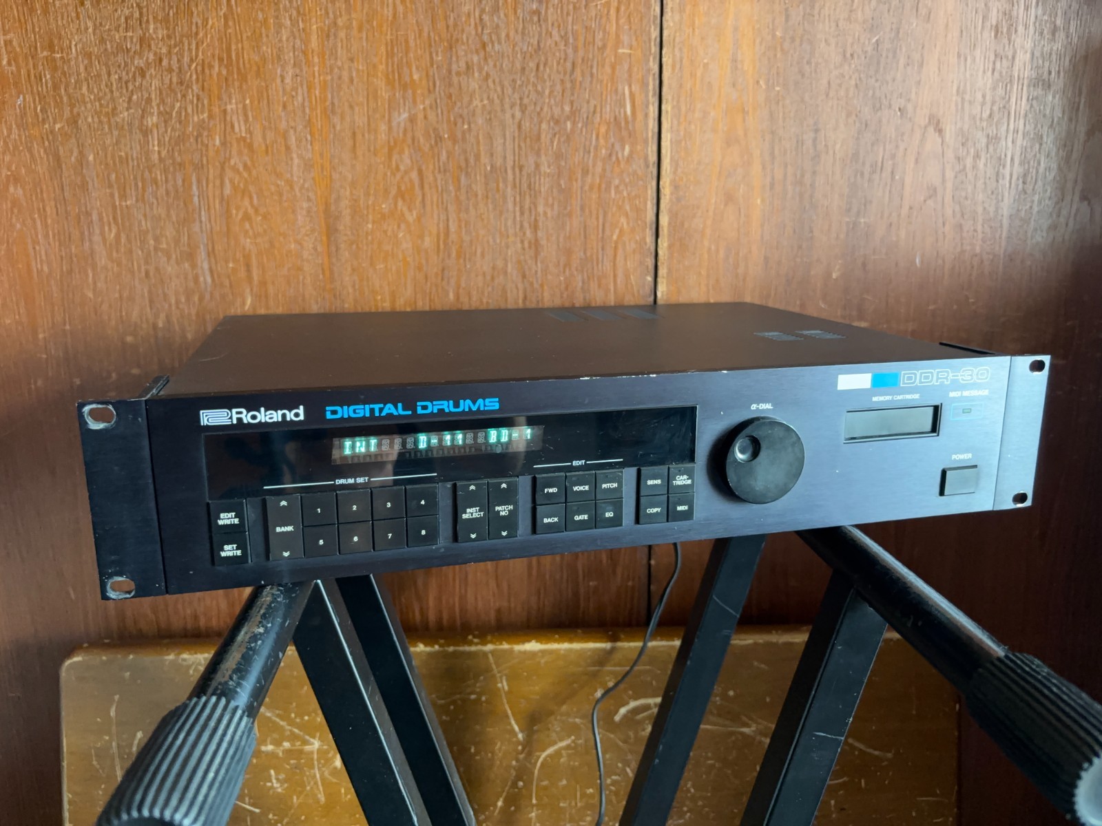 Roland DDR-30 Digital Drums Vintage Digital Drum module with MIDI
