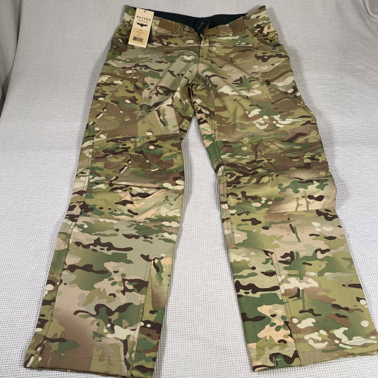 Beyond Clothing A5D Rig Softshell Pant Durable Fleece Lined MULTICAM - LARGE