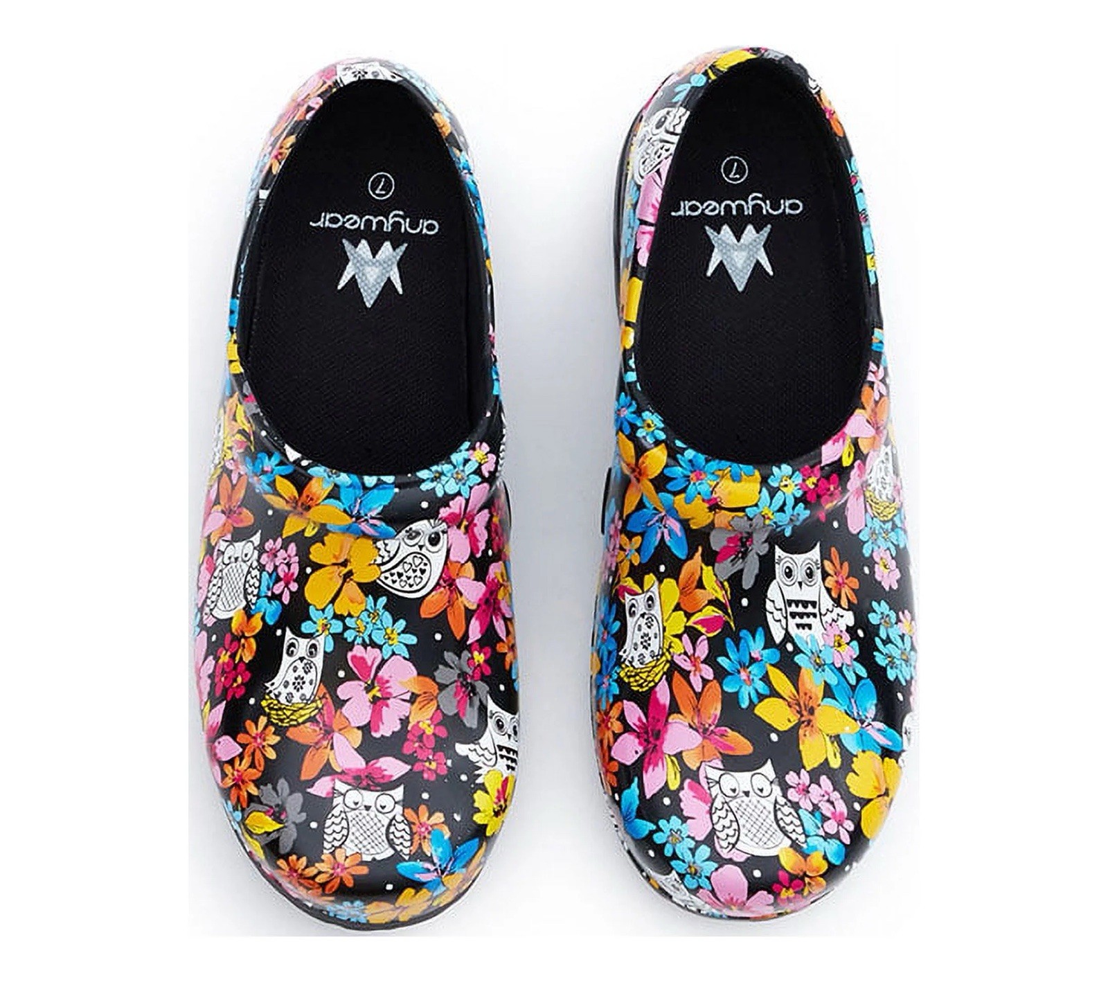 Anywear Unisex Anti Slip Closed Back EVA Nursing Clogs Shoes - Size W8 M6