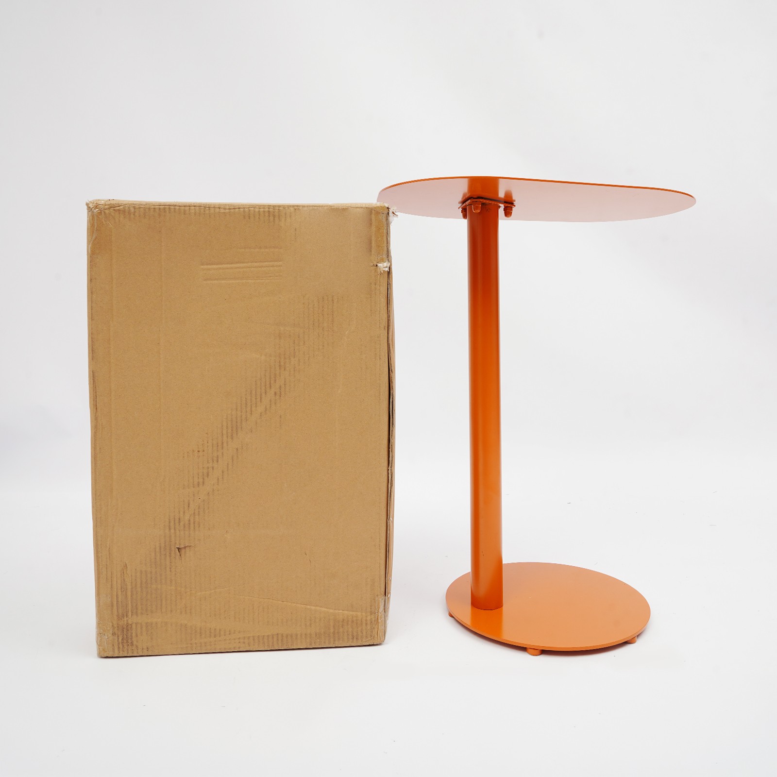 Metal Side Table, Modern Side Table, Modern C-Shaped Side Table