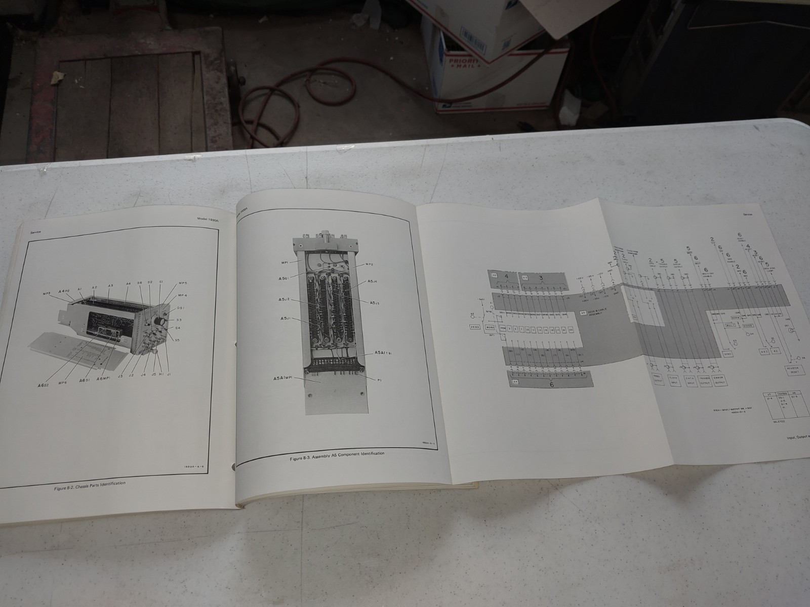 Original HP 1930A Pseudo Random Binary Sequence Generator O & S manual