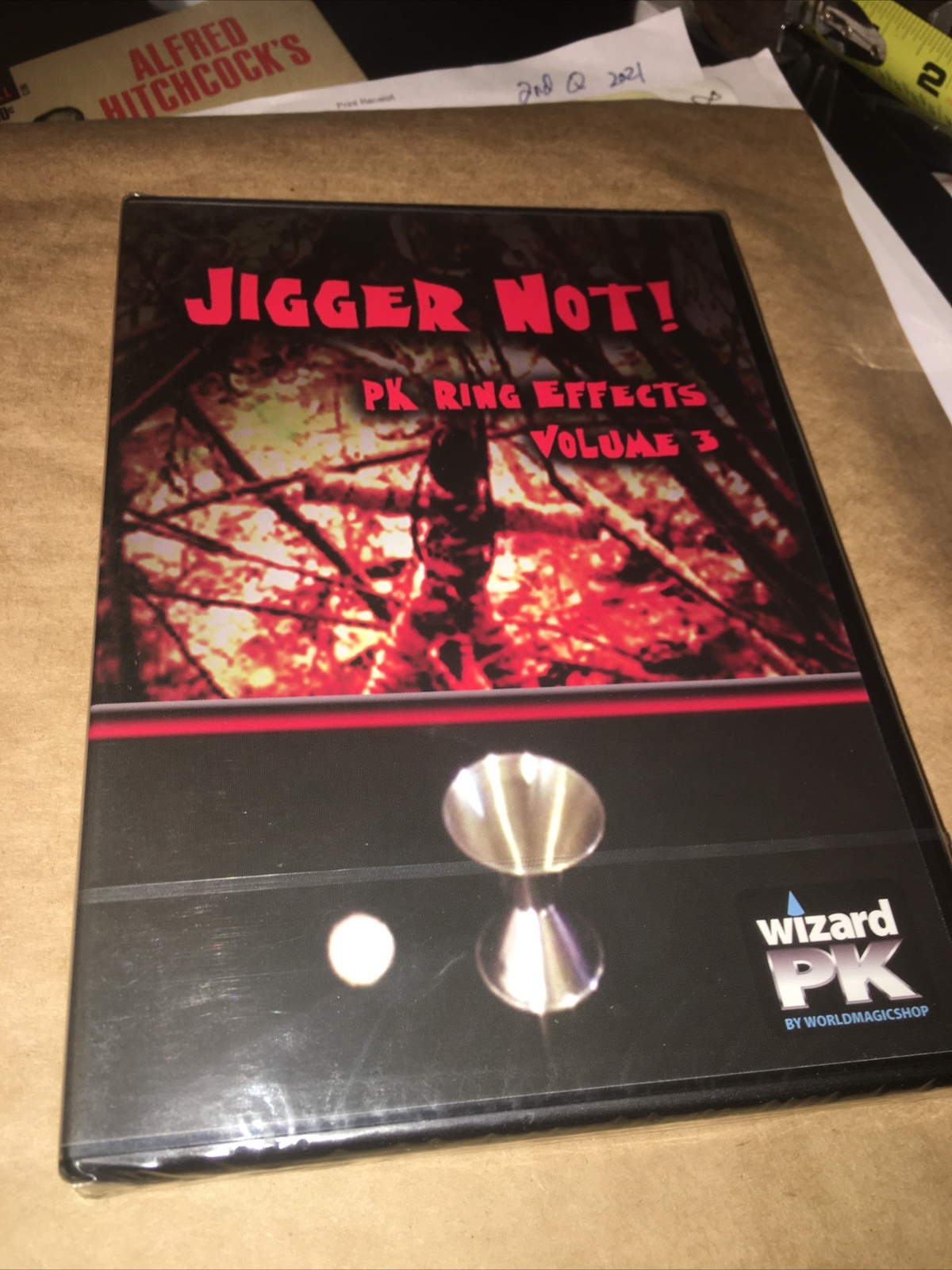 Jigger Not! (PK Ring Effects Volume 3) by Randi Rain Magician Magic Tricks DVD