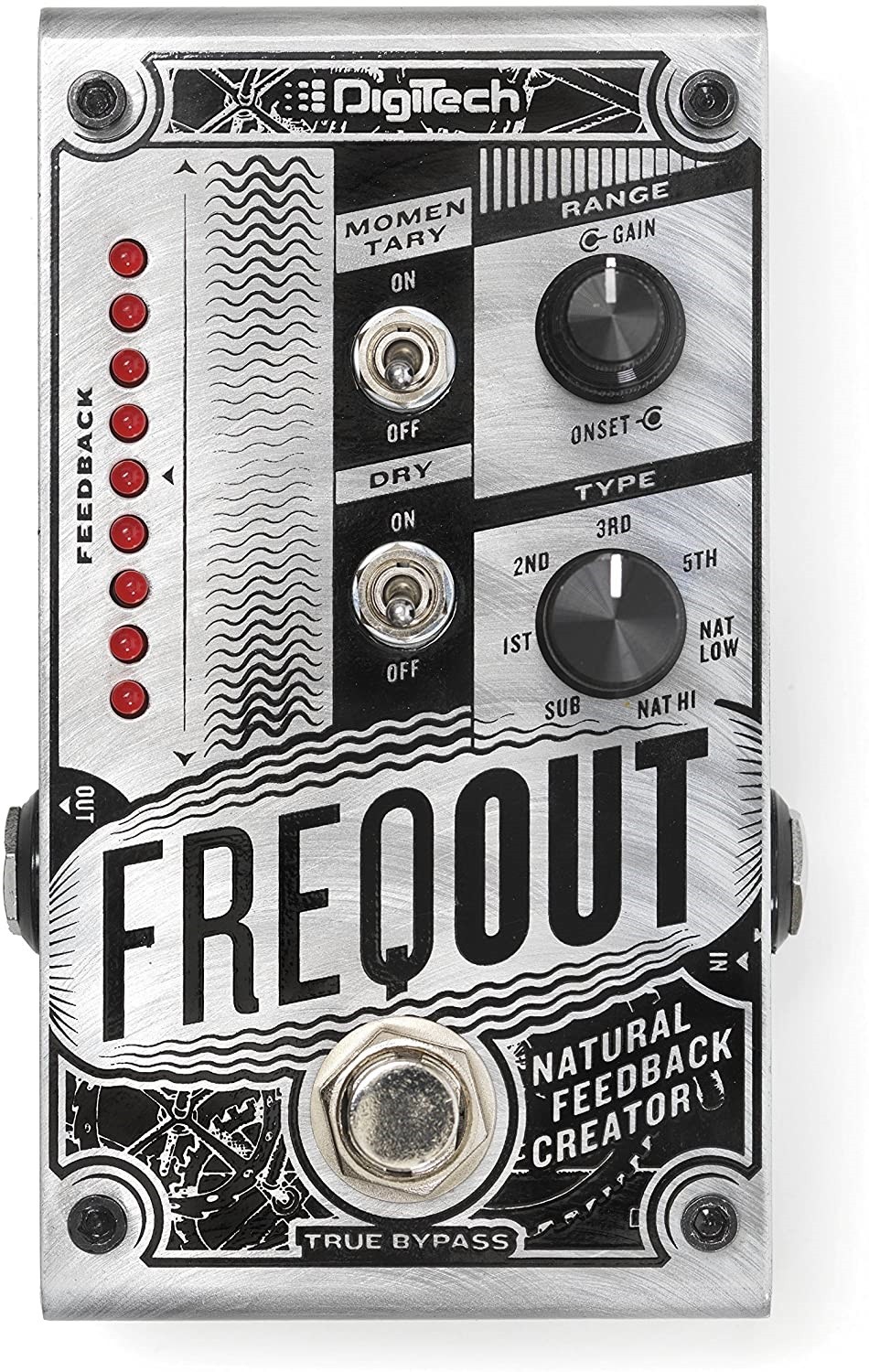 DigiTech FreqOut Natural Feedback Creator Pedal